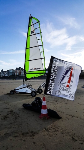 1er Grand Prix à Saint Malo Novembre 2016 - Blokart Team France
