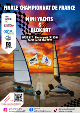 4ème GRAND PRIX et FINALE du CHAMPIONNAT de FRANCE le 30 et 31 MAI 2026 - Blokart Team France