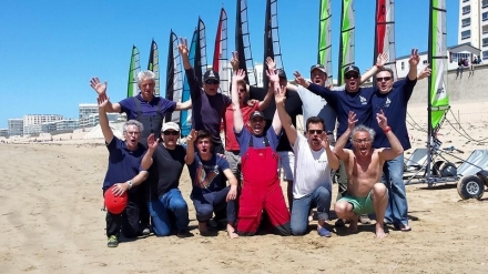 Championnat de France St Hilaire Mai 2015 - Blokart Team France