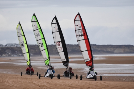 2ème Grand Prix à Colleville sur Mer Fevrier 2017 - Blokart Team France
