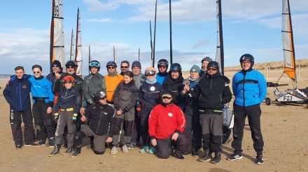 1er GRAND PRIX à NOTRE DAME de MONTS le 2 et 3 DECEMBRE 2023 - Blokart Team France