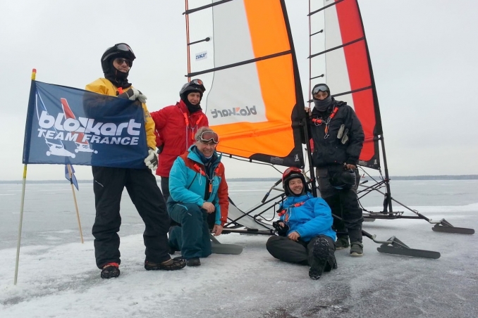 OPEN BALTIC ICE LITUANIE 3 et 4  Février 2018 - Blokart Team France
